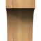 Ekena Millwork Huntington Rough Sawn Corbel, Western Red Cedar, 4"W x 6"D x 6"H COR04X06X06HUN00RWR - alternate 4
